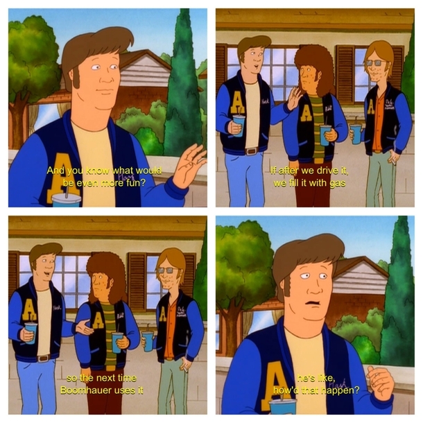 Hank Hill in his early days