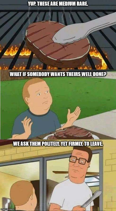 Hank Hill knows whats up