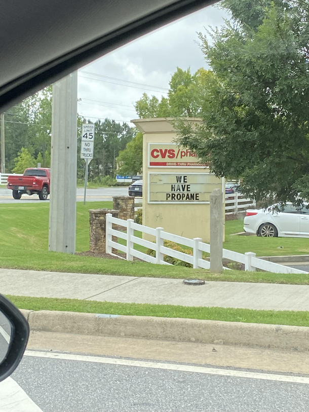 Hank Hill must be the manager of my local CVS