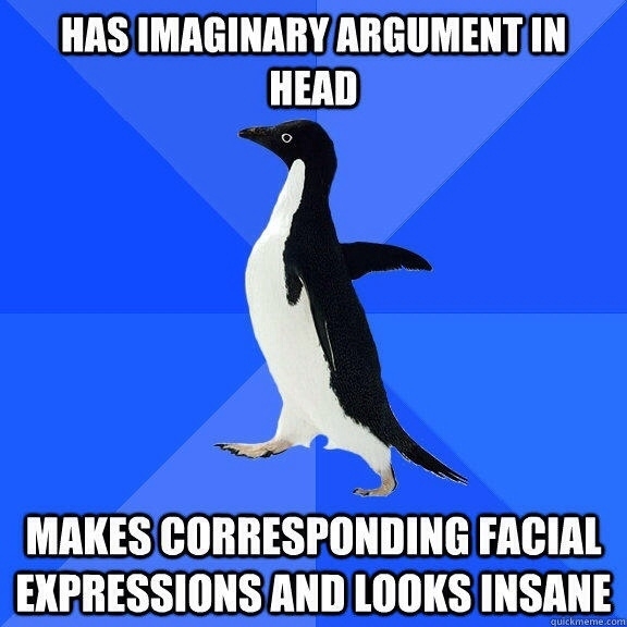 Happened at the office this morning I was thinking of ways to confront my brother