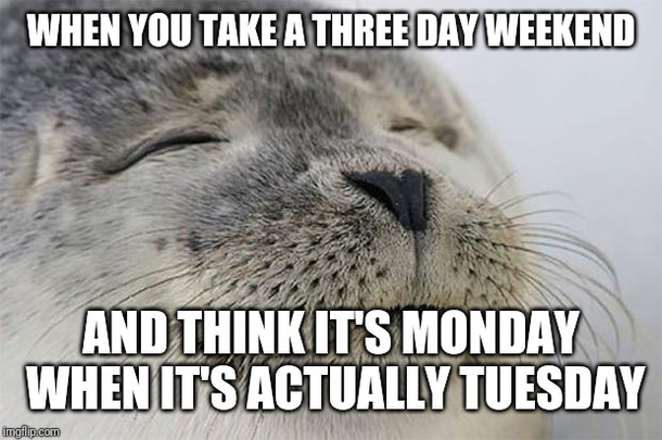 Happened several times today and it felt so damn good