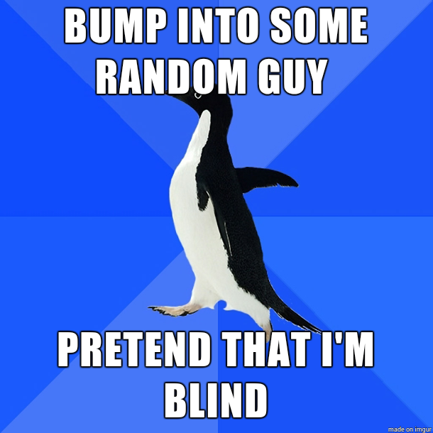 Happened to me at an eye exam - Meme Guy