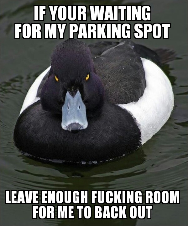Happened to me last night in a busy parking lot