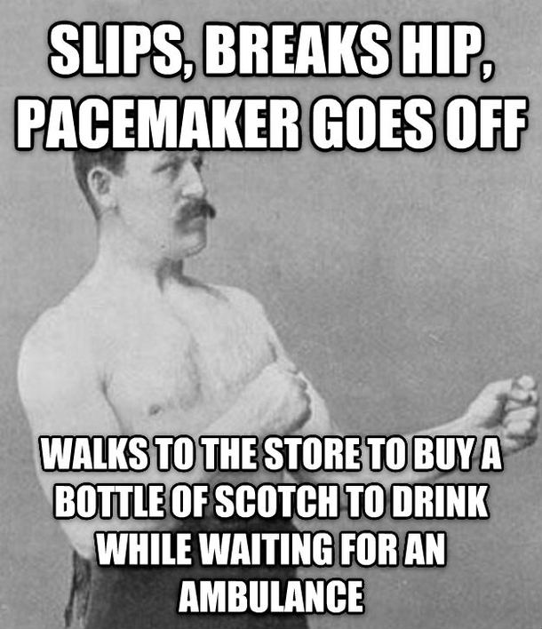 Happened to my grandfather yesterday I am amazed