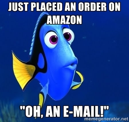 Happens every time I shop online