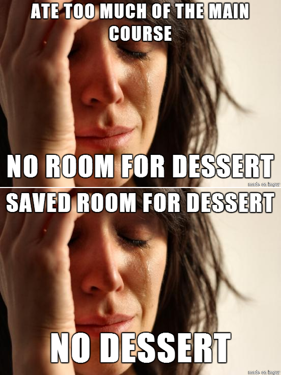 Happens to me every time