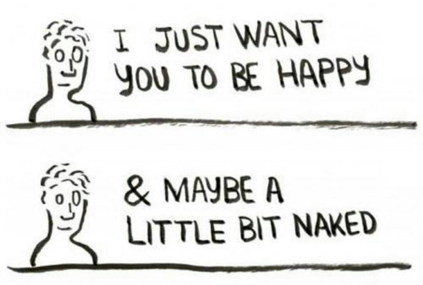 Happy And Naked