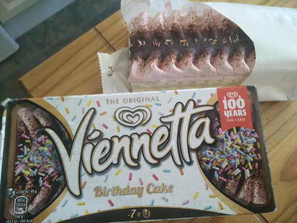 Happy Birthday - A bit mean with the sprinkles here