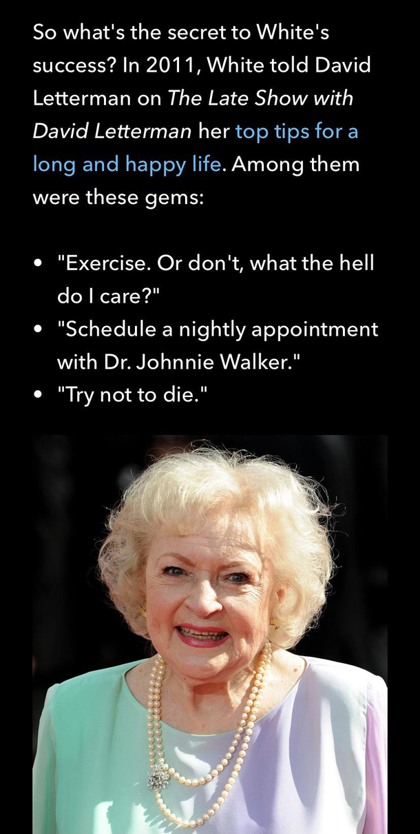 Happy Birthday Betty White