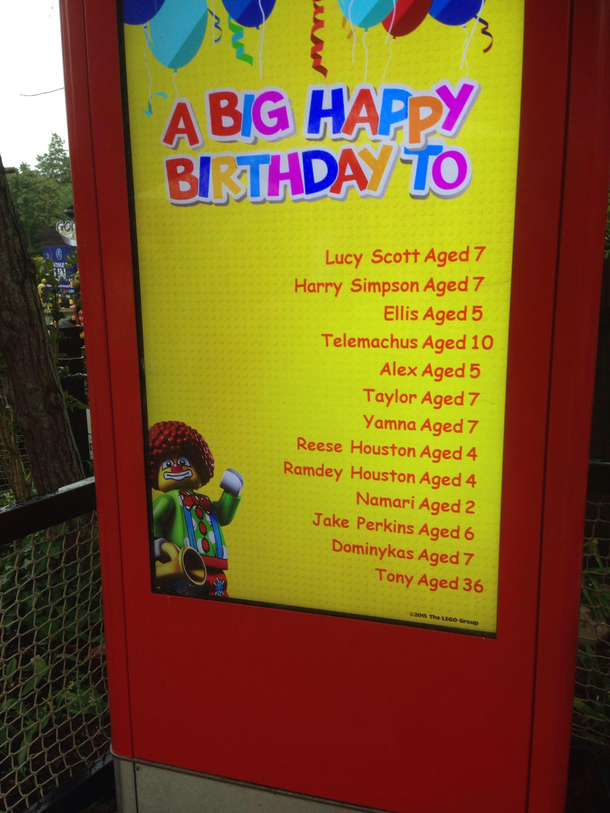 Happy Birthday Tony
