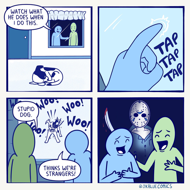 Happy Friday the th - you trust your doggo