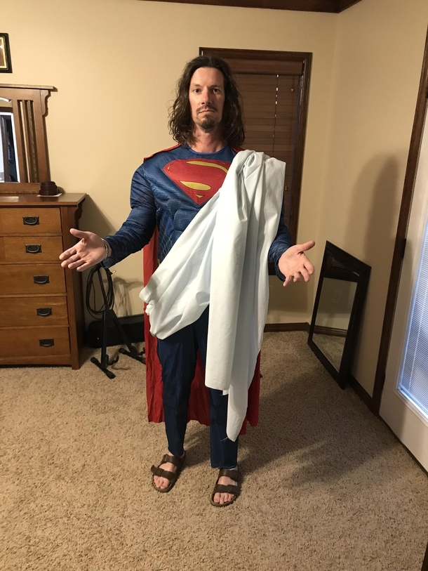 Happy Halloween from Super Jesus
