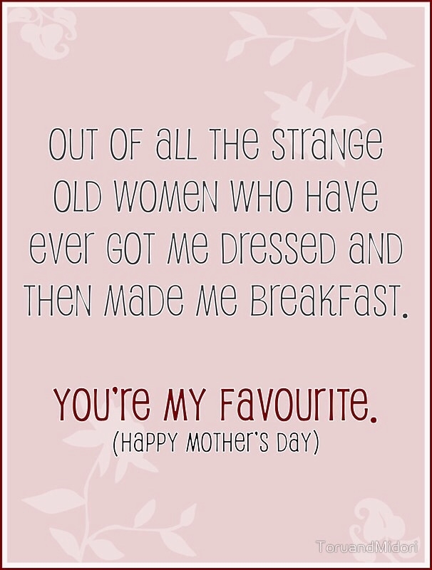Happy Mothers Day