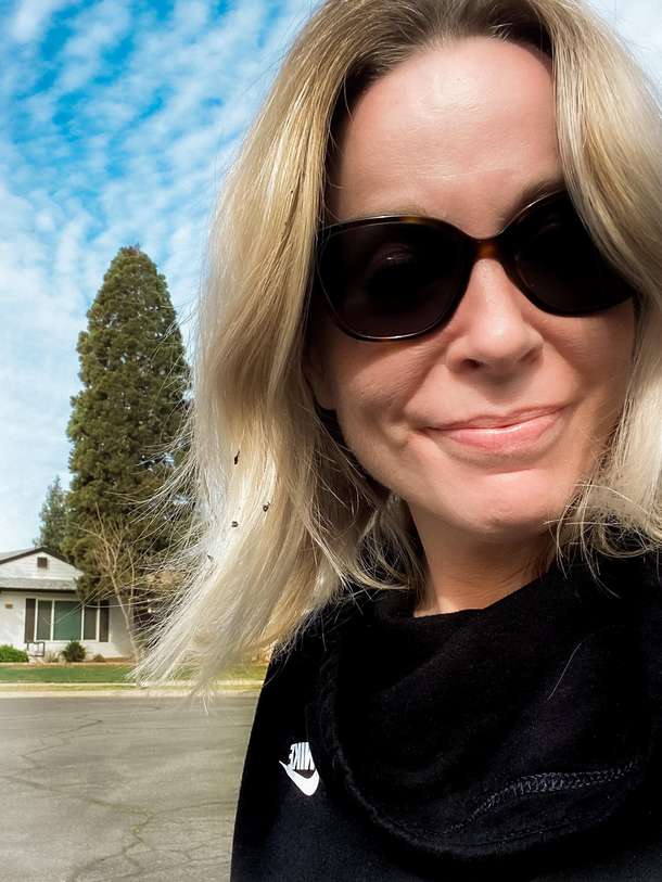 Happy Tuesday Furloughed lost job applied to countless jobs new decline emails each day and now this The world keeps shitting on me literally But I keep smiling because I get to walk my daughter to school twice a week it could be worse right Damn bird