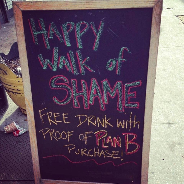 Happy Walk of Shame