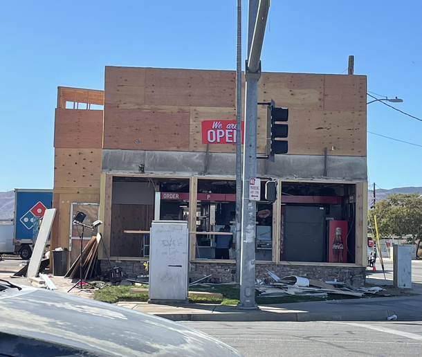 Hard hat needed but come on in