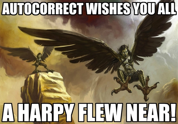 Harpy Flew Near