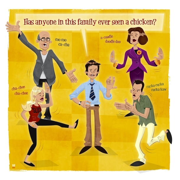 Has anyone in this family ever seen a chicken