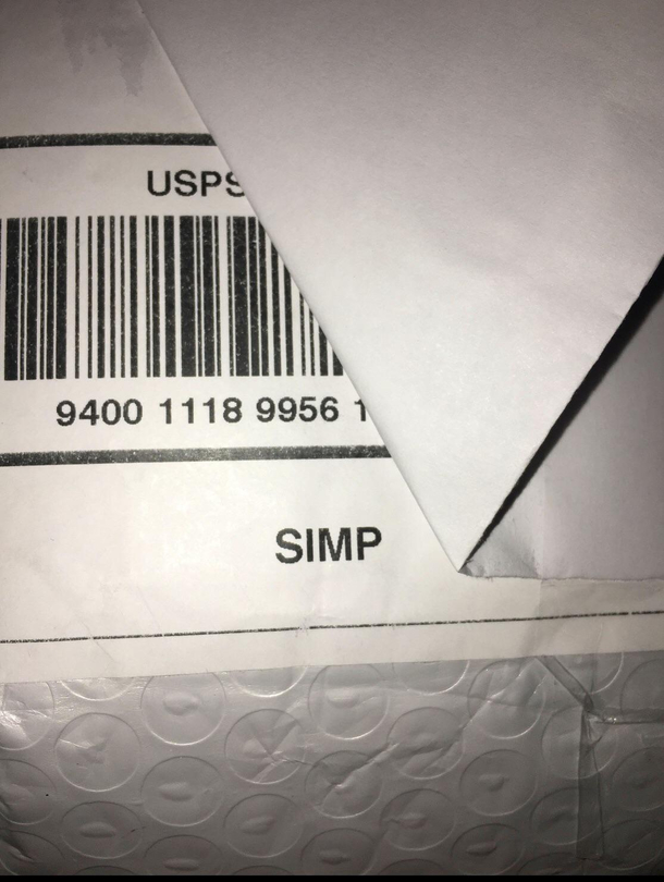 Has your mailman ever called you out