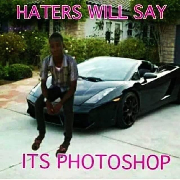 Haters will say its Photoshop