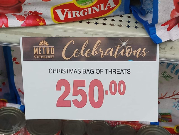 Have a merry Christmas or else