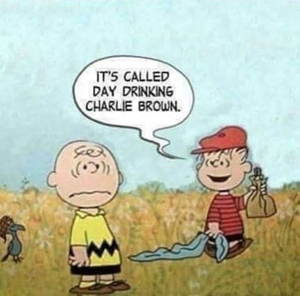 Have a sip Chuck