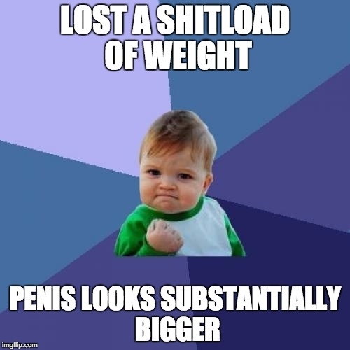 Have gone from lbs to lbs since January This was an unexpected  side effect