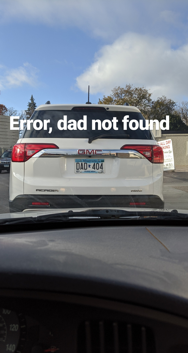 Have you seen my dad
