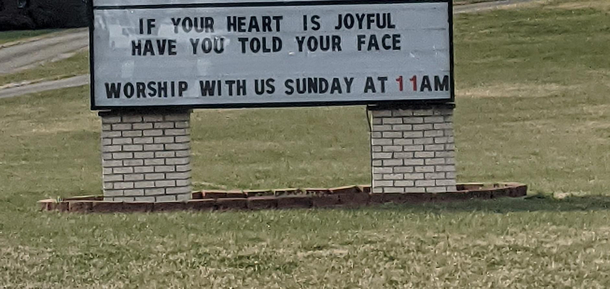 Have you told your face