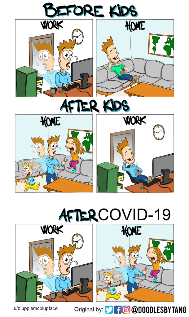 Having COVID- really puts the other parts of life into perspective