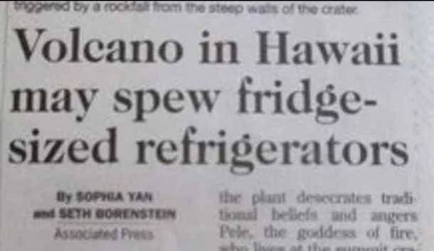 Hawaii is very strange