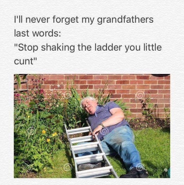 He always had a way with words