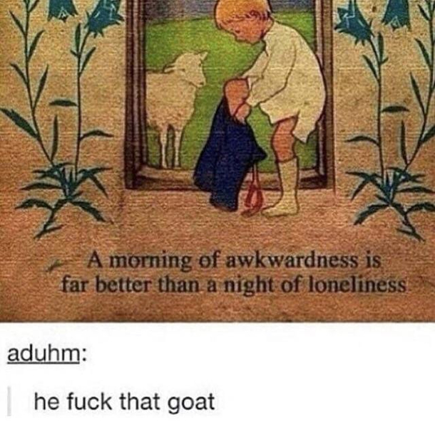 He did