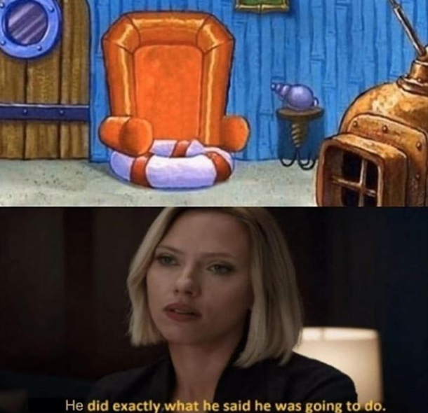 He did it