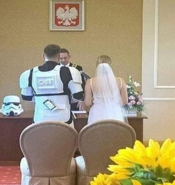 He didnt miss so he had to marry
