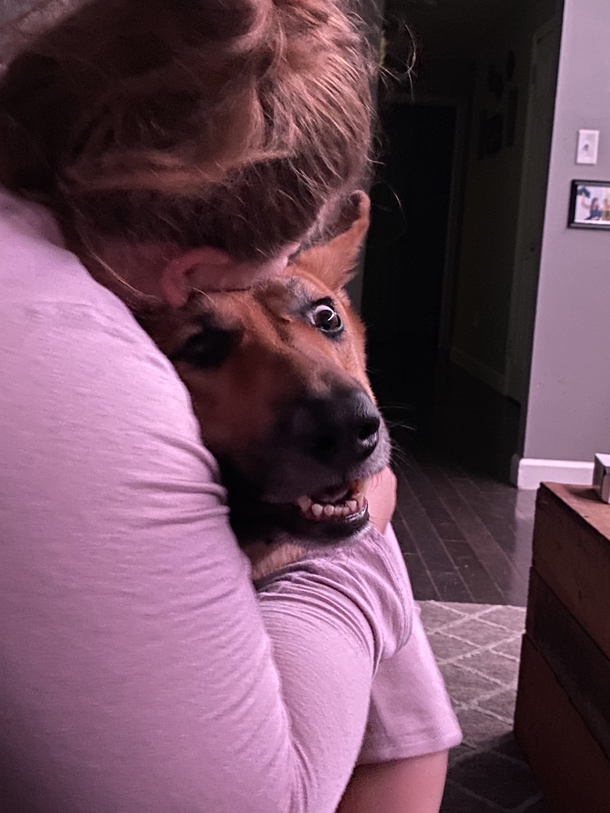 He doesnt know how he feels about hugs