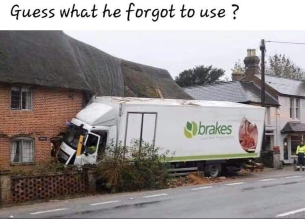 He forgot