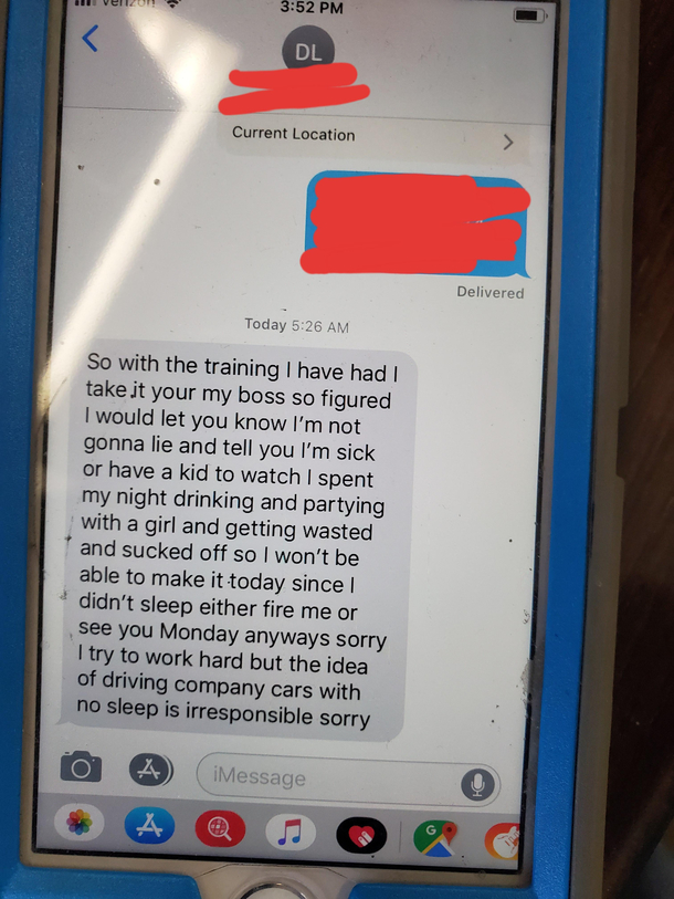 He got fired