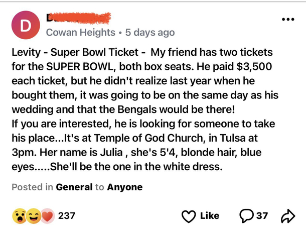 He had me there for a second