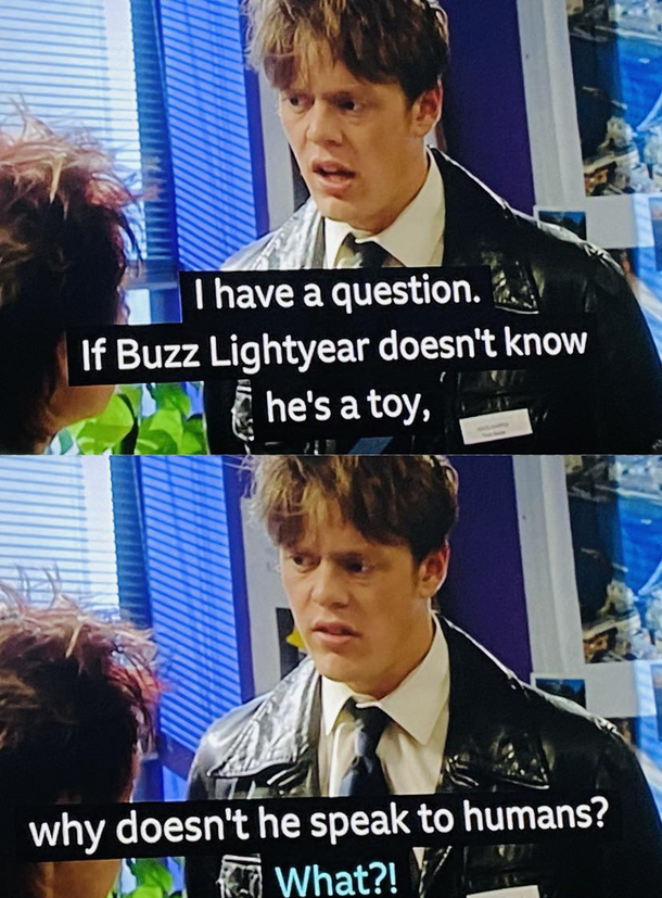 He has a point