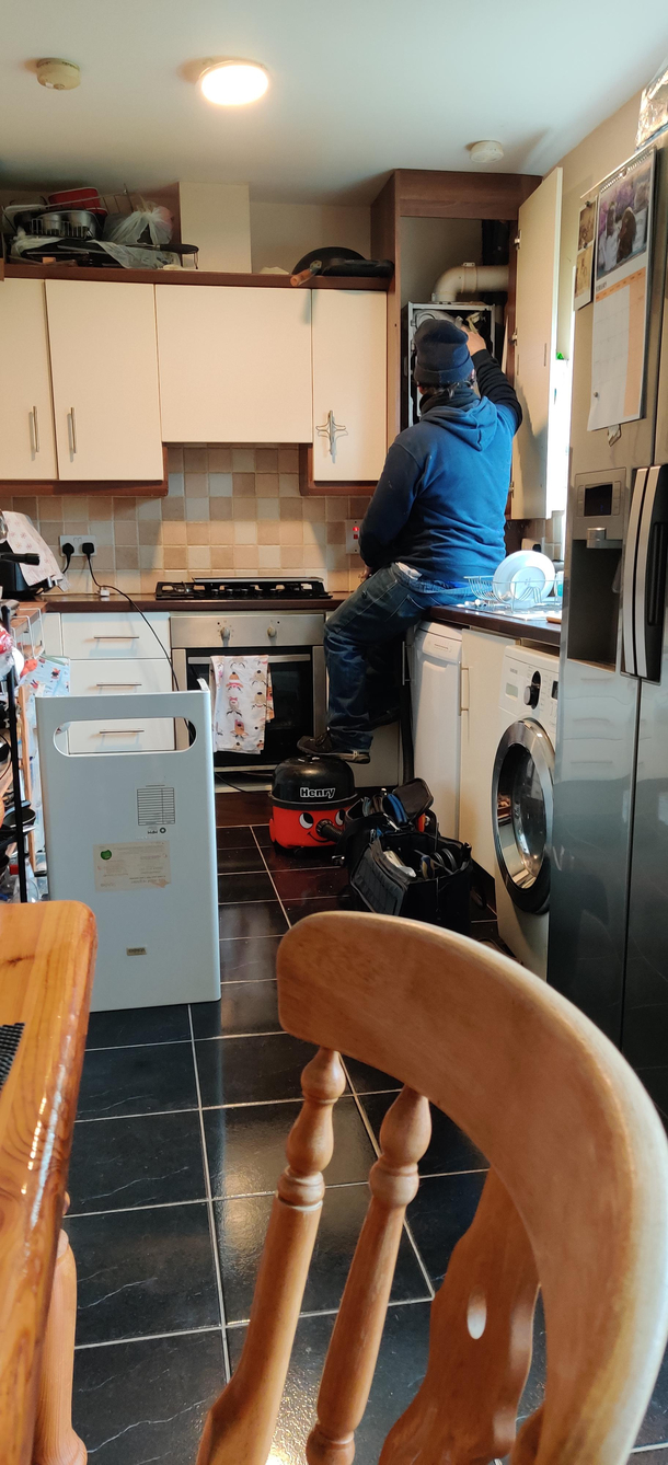 He is really happy to help his human