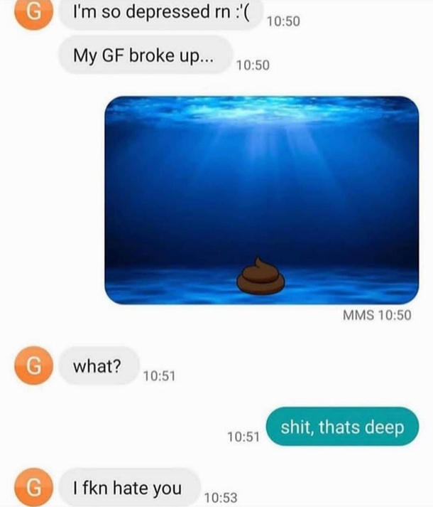 He is speaking the language of gods