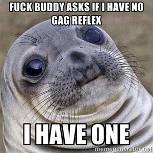 He just doesnt realize how small his dick is 