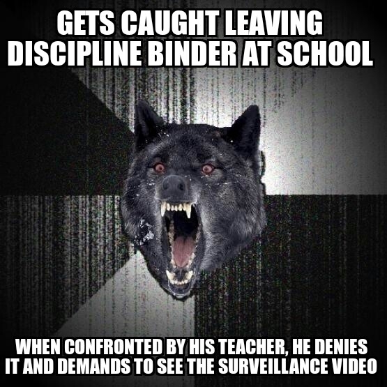 He just started first grade at a new school and he didnt want me to see a sad face he received this week I think Im in it for the long haul