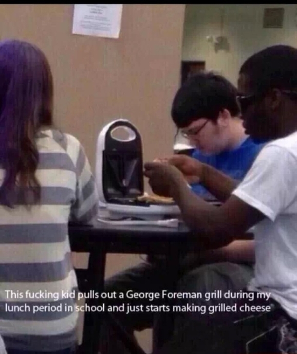 He knows whats up