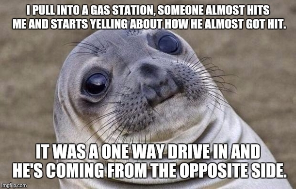 He only got  gallons to his SUV and left