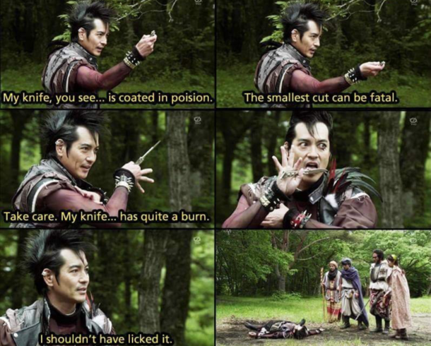 He really shouldnt have