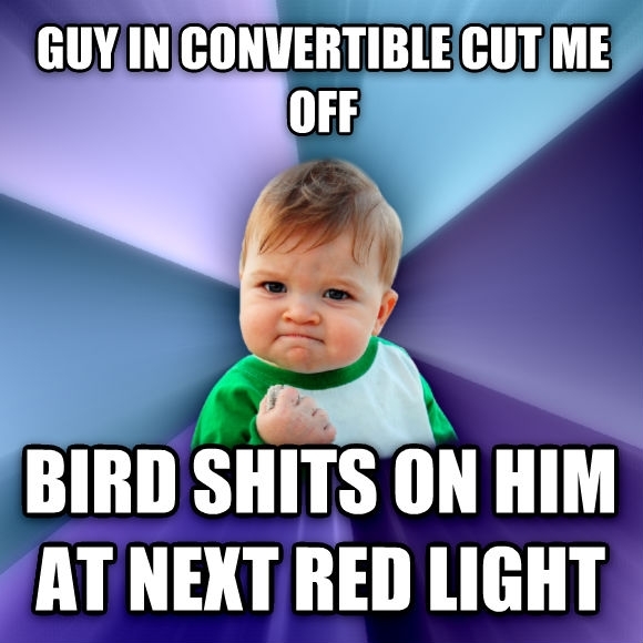 He was a real shitty driver