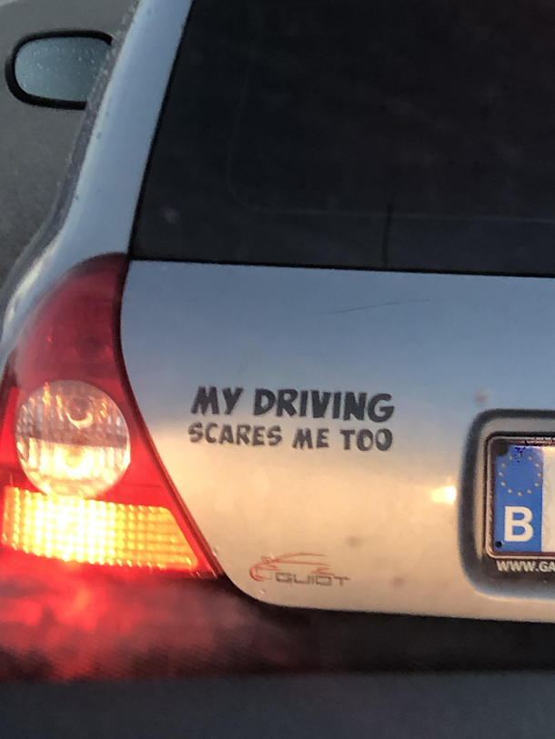 He was standing in the middle of an intersection