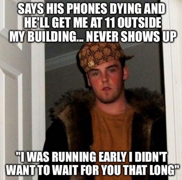He Was The One That Asked Me to Go With Him in The First Place
